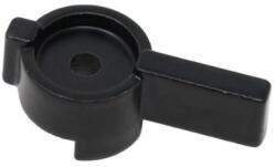 YAKIMA Fekete fogantyú a sárgaréz fejhez RoadShower utazó zuhanyhoz, YAKIMA