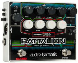Electro-Harmonix effektpedál - Bass preamp, DI - EH-Battalion