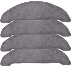  4 darab Mikroszálas Mop Fej Xiaomi VIOMI S9 Mopozó Felületre - , 305 x 115 mm