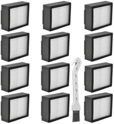 12 db Magas Hatékonyságú Részecske Szűrő iRobot Roomba i3-i7+ Sorozathoz és Tisztítókefékkel