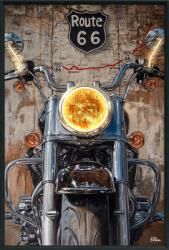 Art Galéria Vasparipa - kézzel átfestett olajfestmény LED világítással