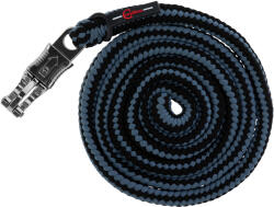 KERBL Hippo vezetőszár, fekete/ezüst, pánikkapoccsal (KR321451)