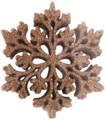  Óarany csillogó hópehely karácsonyfadísz