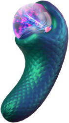 Blush Novelties Temptasia Enchanted Serpent - mítikus csikló vibrátor (zöld) (810138370773)