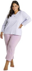Taro Pijama dama TARO DEBORA 3463 albastru: 4XL (31847 4XL)