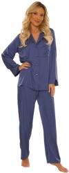 De Lafense Pijama de damă cu nasturi DE LAFENSE 883 CORDELIA blugi: XL (32813 XL)