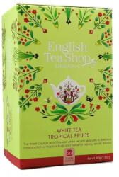 English Tea Shop Bio Trópusi Gyümölcsös fehér tea 20 db (0010009602)