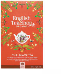 English Tea Shop Bio Chai fekete tea 20 db (0010008345)