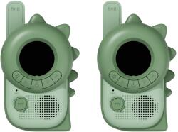 The Zoofamily Gyermek walkie-talkie Dinosaur green 2 db (wtdinogreen)