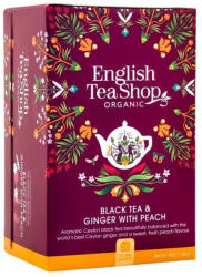 English Tea Shop Bio Gyömbéres Barack fekete tea 20 db (10000489)