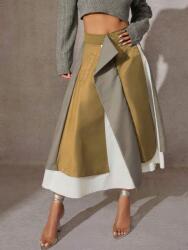 Shein T22211 Shein Aszimmetrikus Texturált Maxi Szoknya Magas Derekú (43) M