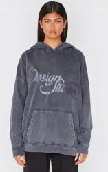 Prettylittlething CC47213 Prettylittlething Kapucnis Pulóver Oversize Hímzéssel (43) M