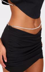 Prettylittlething KC22305 Prettylittlething Mini Szoknya Gyémánt Lánc (43) S