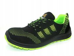 4wrk Munkavédelmi Félcipő S1 Sr Emelővel Zöld Sport Munkavédelmi R 44 (PRZEWIEWNE BUTY SPORTOWE PÓŁBUTY BHP ROBOCZE)