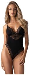 Obsessive Lobellis csábító body, fekete, XL/XXL