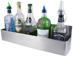  Speed rack- italtartó bárpultba 6 üvegnek 56cm inox