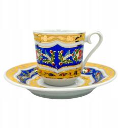  Polrcelana török eszpresszó kávéscsésze csészealjjal 60 ml (02122)