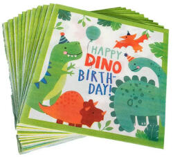 Mezőfi Team Kft Dínós, Happy Birthday, papír szalvéta 20 db/csomag