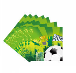 Procos Focis szalvéta, SOCCER, 33 x 33 cm, 20 db/cs