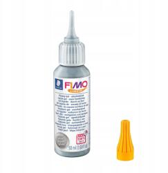 STAEDTLER Hőre keményedő gél Fimo Liquid ezüst 50ml (PŁYNNA MASA PLASTYCZNA MODELINA 8050-81)