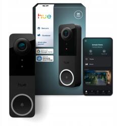 Philips Hue Video kaputelefon Ajtócsengő 2K WiFi kamerával Doorbell Secure Philips Hue (929003816501)