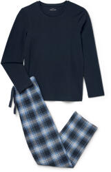 Tchibo - Flanel gyerekpizsama - fiú - méret 146/152 - kék/kockás