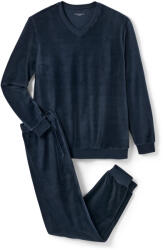 Tchibo - Plüsspizsama - férfi - méret M 48/50 - kék