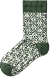 Vlnka Merinó birkagyapjú zokni - zöld zokniméret 40-42