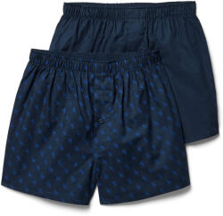 Tchibo - 2 flanel boxeralsó - férfi - méret M/5 - kék/mintás