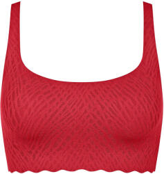 Sloggi Zero Feel Bliss ünnepi top - nő - méret XL - piros/jacquard