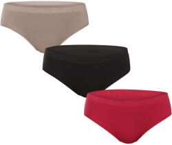 Calvin Klein 3PACK női bugyik Calvin Klein varrás nélküli többszínű női bugyi (QD5212 322) XL