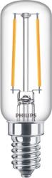 Philips E14 T25 LED fényforrás, 2700K melegfehér, 2, 1 W, 250 lm, CRI 80, 8718699783334