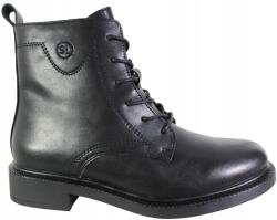 Sergio Leone bokacsizma, fekete bőr, Size R39, 3, 5cm sarok (BT25172-S)