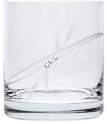  Whisky pohár Swarovski kristállyal 300 ml 8, 8x8 cm 6db/szett