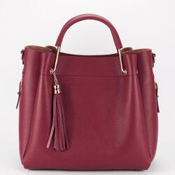 SOFILINE Geanta bordeaux din piele naturala Ariana 123 (8993BORDO)
