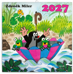 Realsystem Falinaptár képes lemeznaptár 300x300mm, The Little Mole Realsystem 2024 (6096-LM)