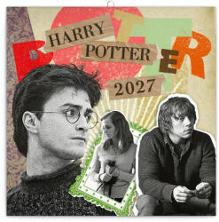 Realsystem Falinaptár képes lemeznaptár 300x300mm, Harry Potter Realsystem 2024 (6096-HP)