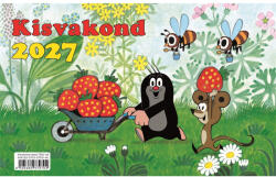 Realsystem Asztali naptár spirálozott mini Kisvakond Realsystem 2024 (7835-LM)