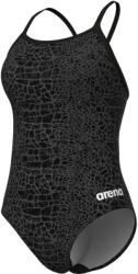 arena performance snakeskin lightdrop back xxl - uk40 Costum de baie dama