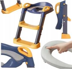  Wc-ülőke Rátét Gyerek Létra Ülés Csúszásgátló Lábtartó (NAKŁADKA NA SEDES SCHODKI DLA DZIECI)