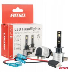 AMiO Led Autó Izzók H1 Hófehér 6500K AMiO