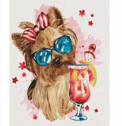  Számozott Festés Kerettel Festeni való képek Édes Kiskutya 40x50 cm (5905930249350)