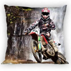  Motokrossz Mud párnahuzat 40x40 cm (FRA595495) - oliviashop