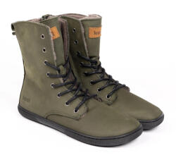 Koel Faro Lambswool Khaki Bőr Bélelt Bakancs