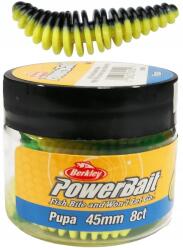 Berkley Gumi Lárva Berkley PowerBait Pupa 35mm Black Yellow 10db (1594925)