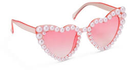 PartyDeco Partyszemüveg, napszemüveg, Rózsaszín, gyöngyös (LUFI734085)