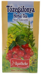 Apotheke - Tőzegáfonya Tea, 20 filter - ecohaztartas