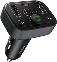 Baseus FM transmitter és autós töltő S-09 Lite (fekete)