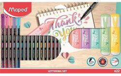 Maped kalligrafikus készlet: szövegkiemelő és filctoll szett (IMA983719)