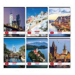 Herlitz A4-es kockás füzet 32 lapos City - többféle (400200701)